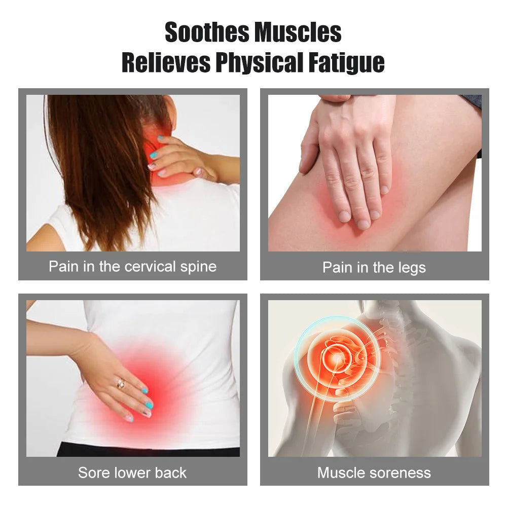 Mini portátil massageador elétrico para pescoço.