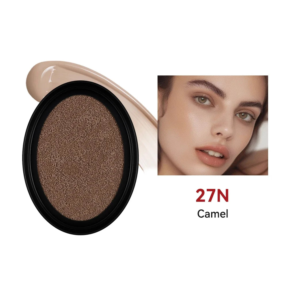 Base Lakerain Super Fit Cushion Refill à prova d'água, 72 horas de duração, com proteção solar UV.