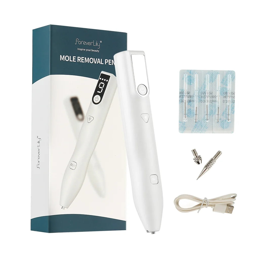 Caneta a Laser que remove manchas escuras, sardas, verrugas e até tatuagem