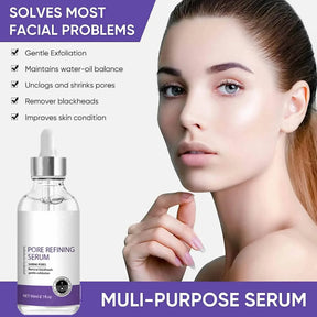 Soro de encolhimento de poros, remoção facial de poros grandes, reparação de poros grandes, creme minimizador de poros faciais