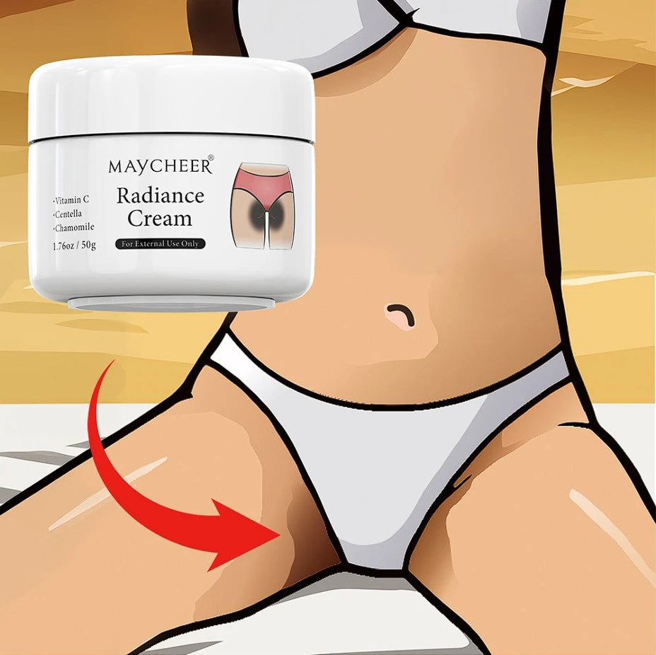 Creme de clareamento das partes íntimas