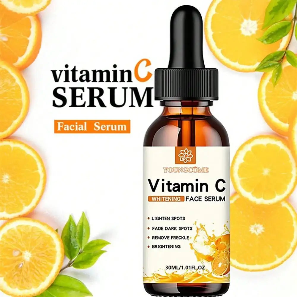 Sérum facial para manchas escuras, hidratante e anti-envelhecimento para cuidados com a pele facial.
