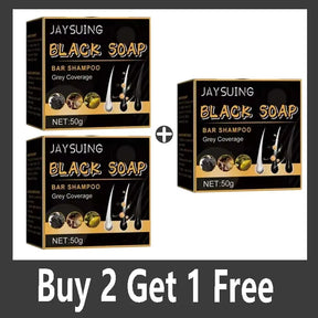 Shampoo Black Soap – Solução em Barra para Fios Brancos