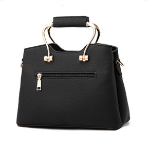 Bolsa Danbaoly de luxo para mulheres. Couro plutônio, pingente crossbody. Opção de manuseio a mão ou ombro