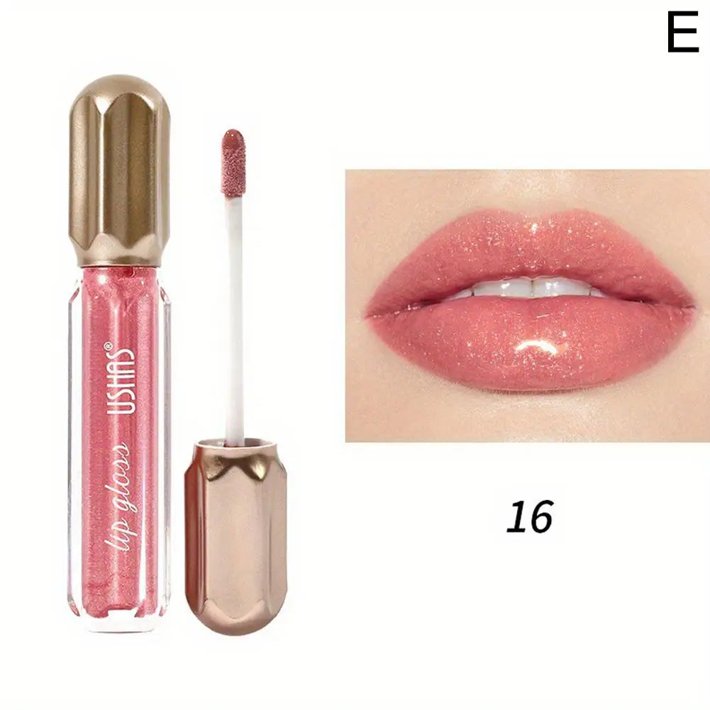 Ushas Gloss o preferido das mulheres. Deixa seus lábios brilhantes causando estilo molhado.
