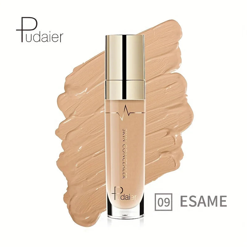 Base Corretiva Skin Pudaier líquido para região dos olhos, milagroso hidratante – esconde suavemente rugas e olheiras, bastão à prova d'água de longa duração.