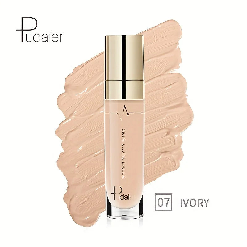 Base Corretiva Skin Pudaier líquido para região dos olhos, milagroso hidratante – esconde suavemente rugas e olheiras, bastão à prova d'água de longa duração.