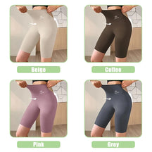 Shorts esportivos para mulheres, leggings de cintura alta, para ciclismo, academia, ioga e fitness.