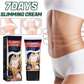 Creme para região da barriga, braços e pernas.