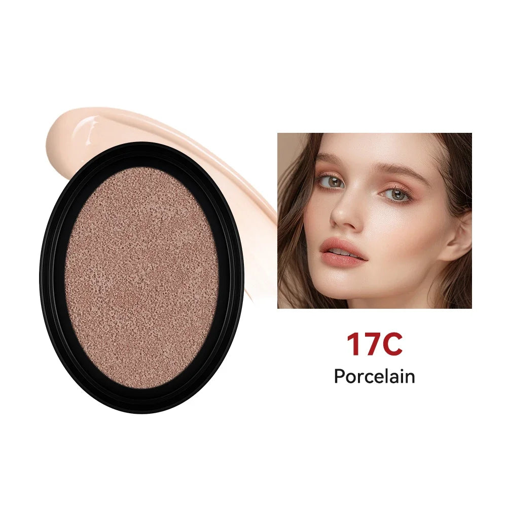 Base Lakerain Super Fit Cushion Refill à prova d'água, 72 horas de duração, com proteção solar UV.
