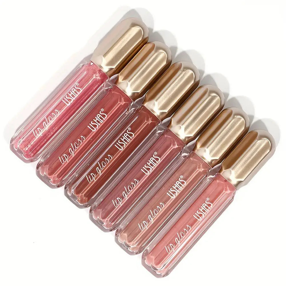 Ushas Gloss o preferido das mulheres. Deixa seus lábios brilhantes causando estilo molhado.