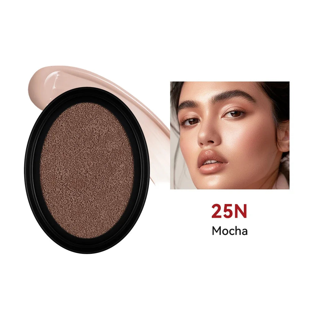 Base Lakerain Super Fit Cushion Refill à prova d'água, 72 horas de duração, com proteção solar UV.