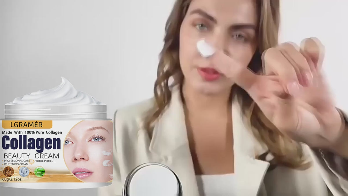 Creme Coreano Anti rugas da LGRAMÉR  para os olhos, hidratante facial anti envelhecimento e nutritivo.